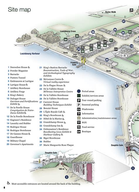 louisbourg fortress map